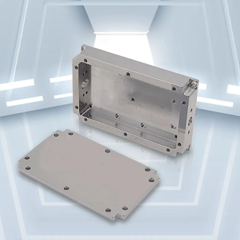 SMA-KFD46 RF Алюминиевая коробка Усилитель Защитный корпус Литая алюминиевая для