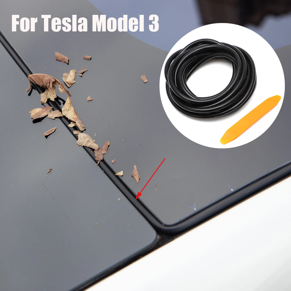 

Автомобильный комплект шумоподавления, бесшумное уплотнение Tesla Model 3 Three 2022 Skylight, стеклянная полоса, автомобильные Внешние запчасти, аксесс...