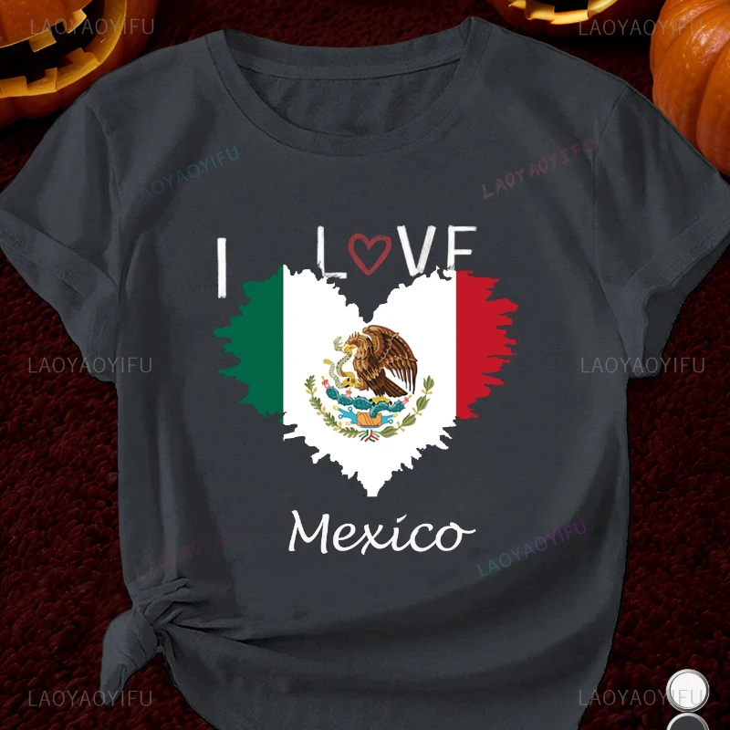 Женские футболки с мексиканским флагом Дня независимости Viva Mexico летняя