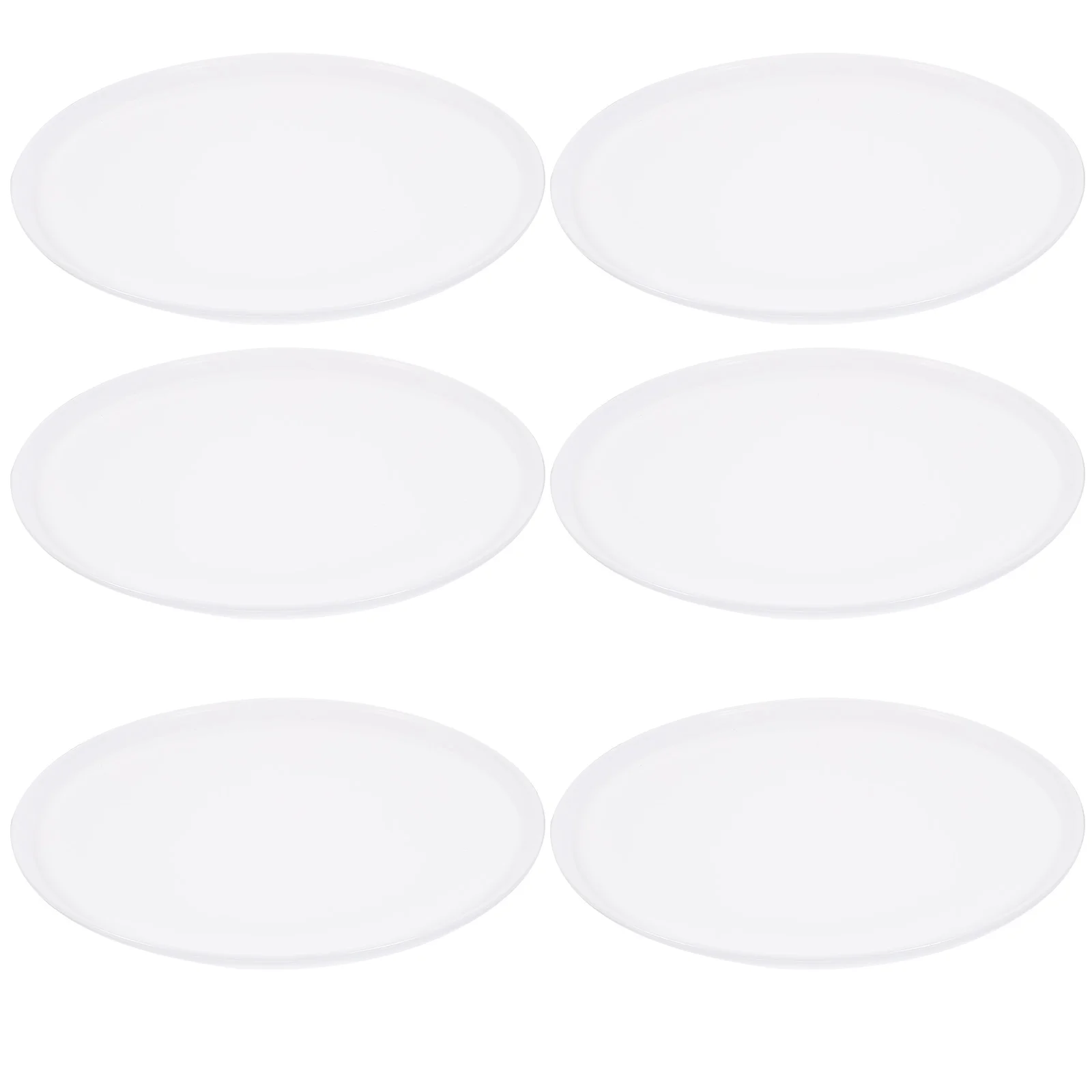 

6 Pcs Plastic Planter Tray Window Sills Garden Plants Bottom Bracket Trays Indoor Pp Drip