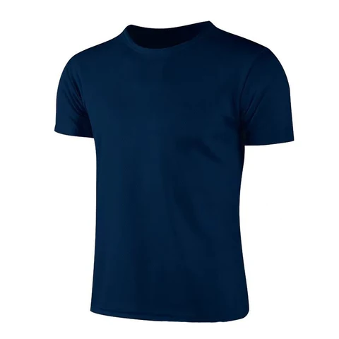 Летняя мужская быстросохнущая спортивная футболка с круглым вырезом, Повседневная рубашка для фитнеса, дышащая футболка для тренировок и бега, Молодежная футболка с короткими рукавами