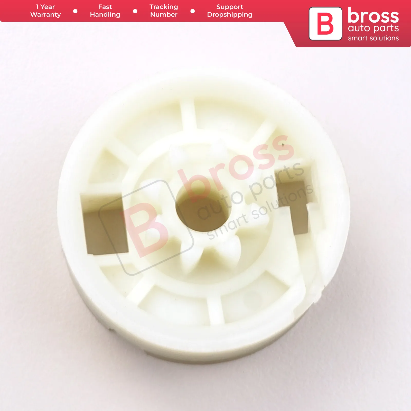

Bross Auto Parts BWR122 Electrical Power Window Regulator Wheel, front Right Door for Mercedes Vito Made in Turkey Fast Shipment