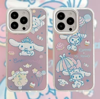 my melody kuromi phone case for iphone 12 11 pro max 7 8 xr x xs max se 2020 phone cover silicong anti fall coque shell