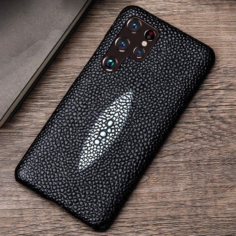 

For Samsung S22 Leather Phone Case New Pearl Fish For S22 Plus S22 Ultra S21S21 FE S20 S20 Ultra S10 Series