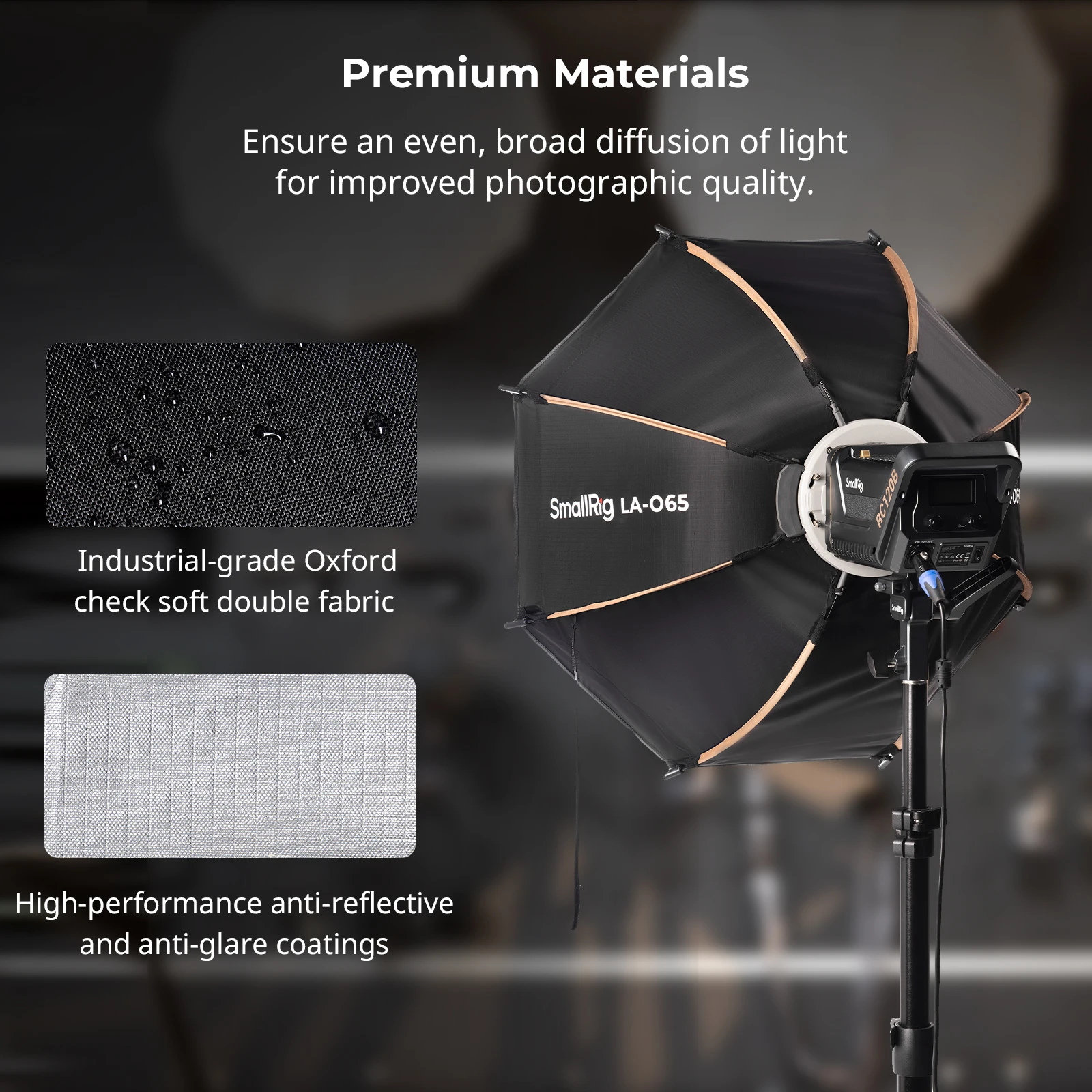 Съемный софтбокс SmallRig LA-O65 для Bowens Mount COB Lights