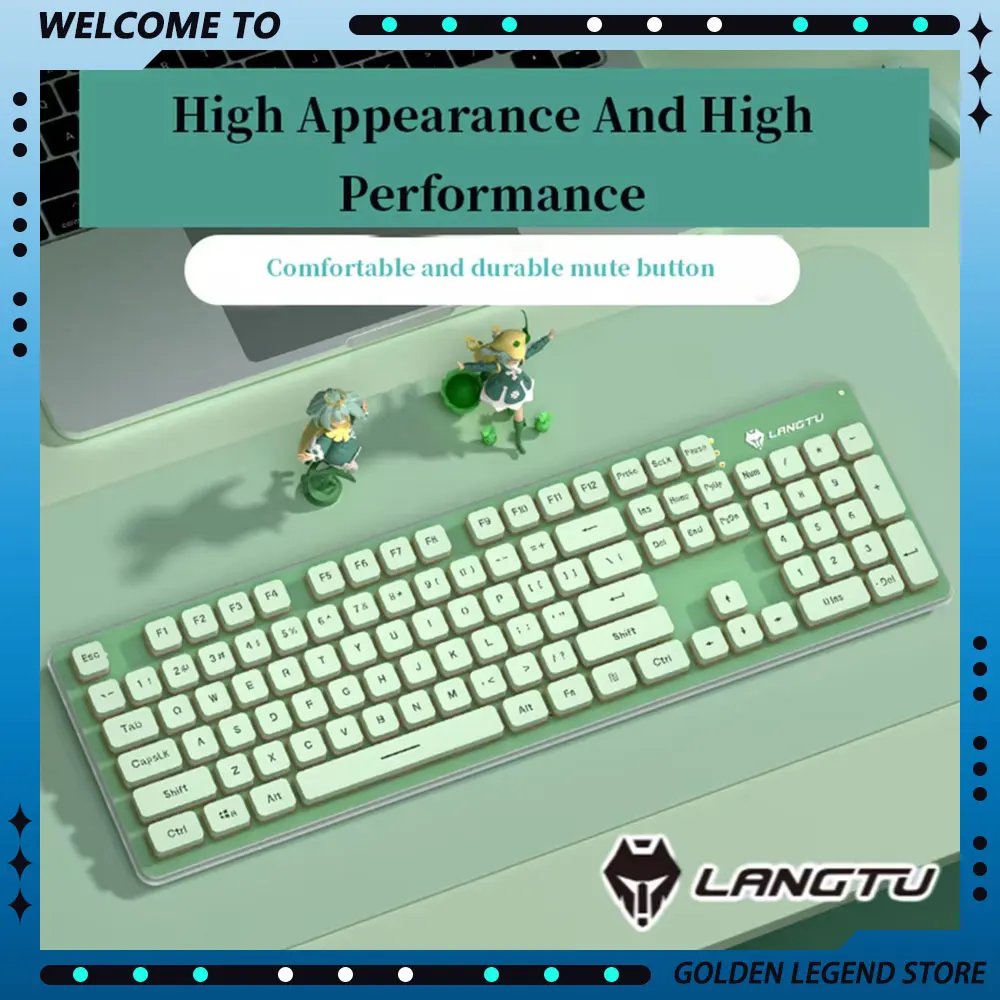 LangTu L1 Механическая клавиатура Беспроводная киберспортивная игровая сенсорная