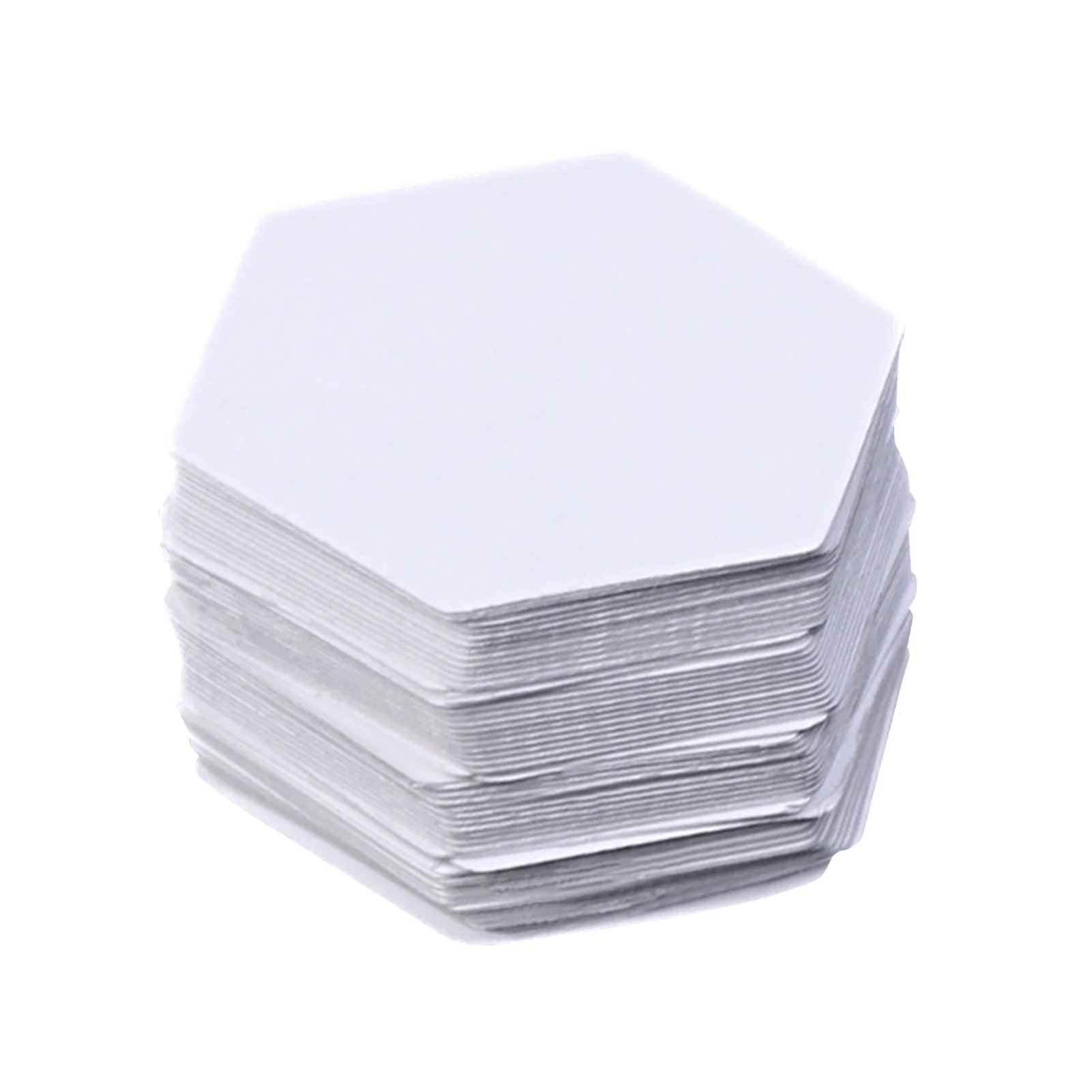 

600pcs Hexagon Paper Hexagon Paper Quilting Template For Domestic Sewing English Paper Piecing Templates White Paper Quilting