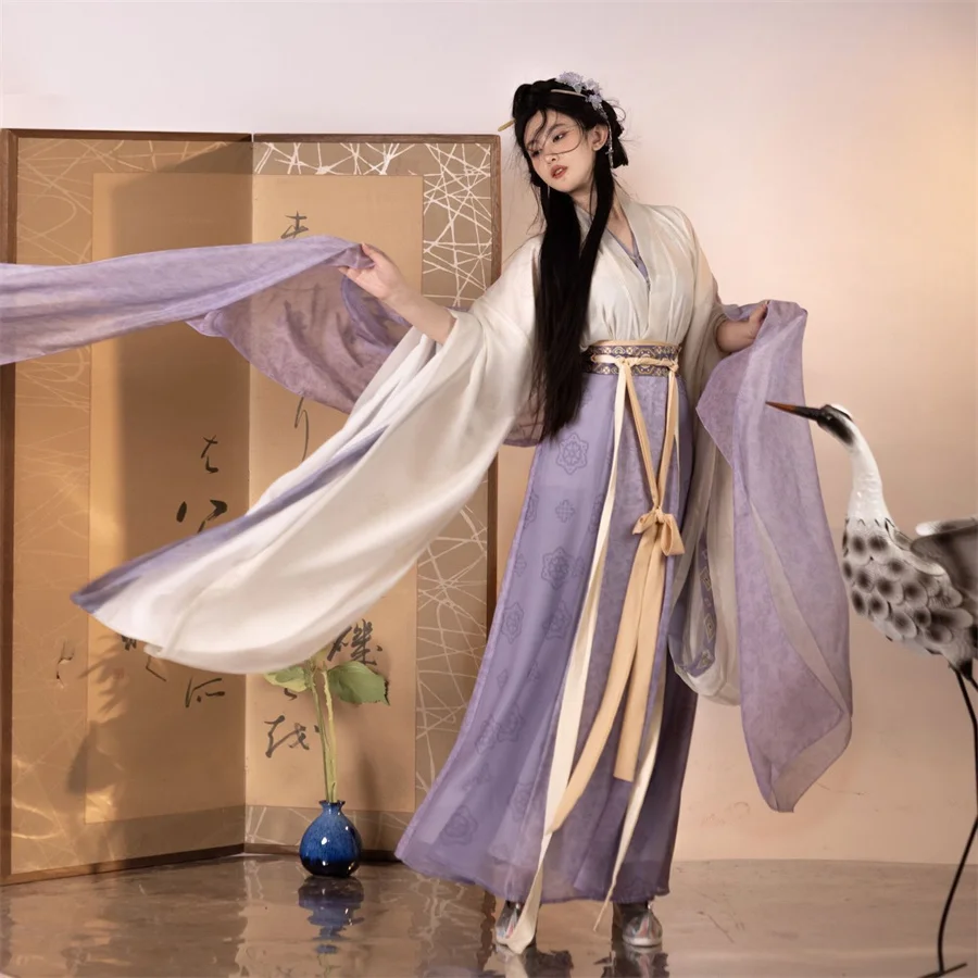Платье ханьфу женское традиционное китайское платье для косплея древний