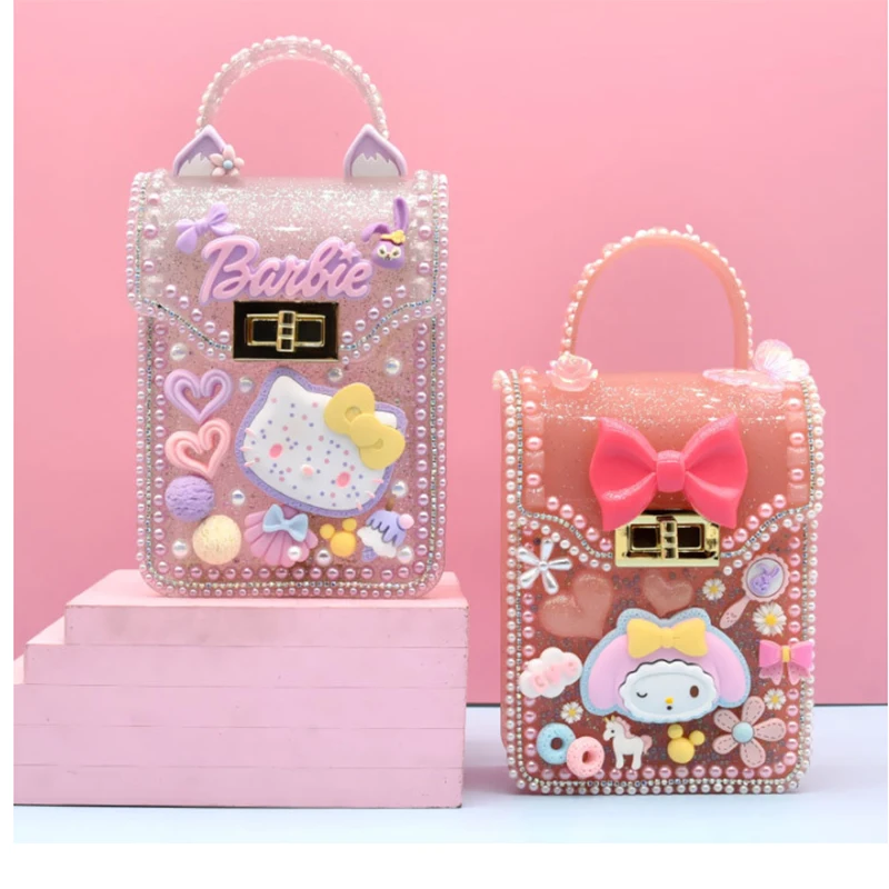 

Hot Hello Kitty Pachacco Kawaii Star Bag Fashion Small Shoulder Crossbody Ladies Phone Bag Purse Handbag