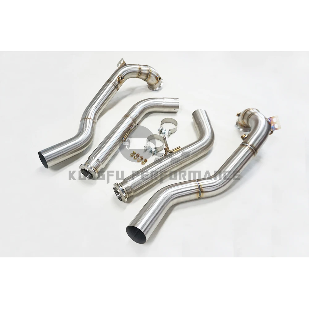 

KUNGFU PERFORMANCE SS304 2019+ Mercedes-Benz G550 G500 Downpipe Exhaust For W463A W464 M176 2022