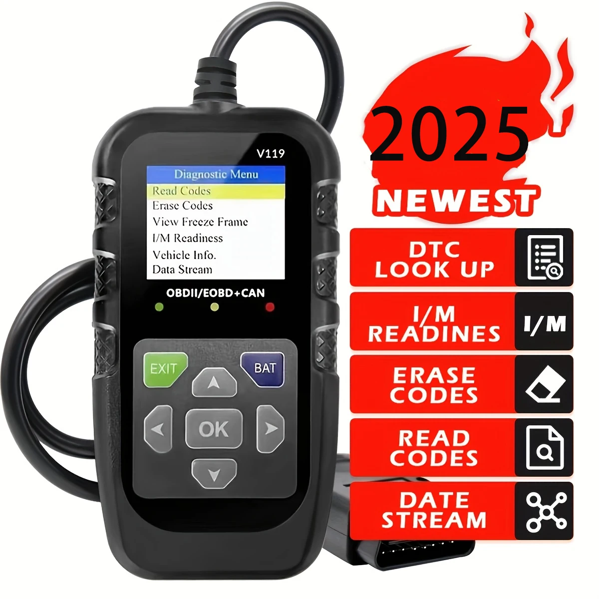 

Кондиционер кода диагностики автомобилей OBD2 - Мотор кода со испытанием натяжения питания Fag Des Codes d' Premier