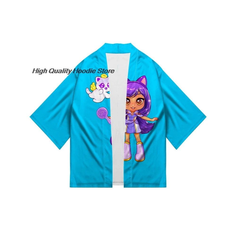Aphmau Merch детское кимоно 100-4XL для мальчиков и девочек Харадзюку кардиган с героями