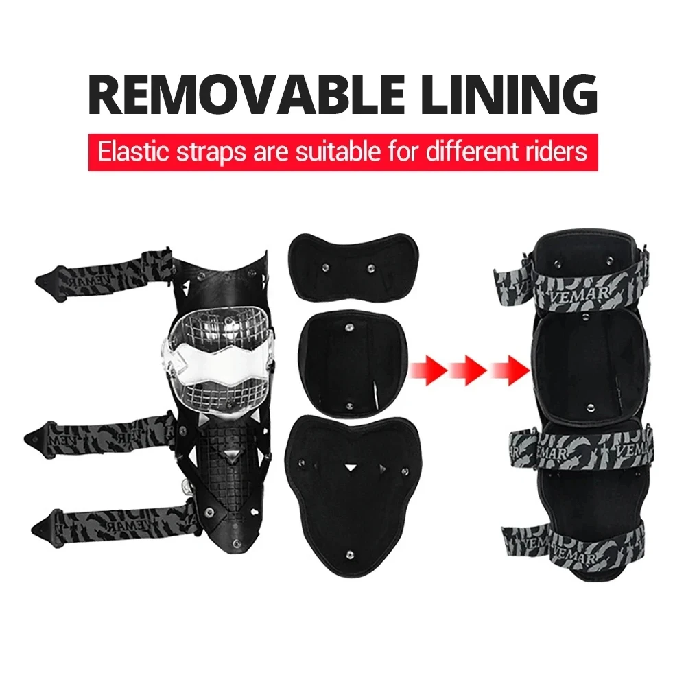 Наколенник Scoyco шарнирное Защитное снаряжение для езды на мотоцикле