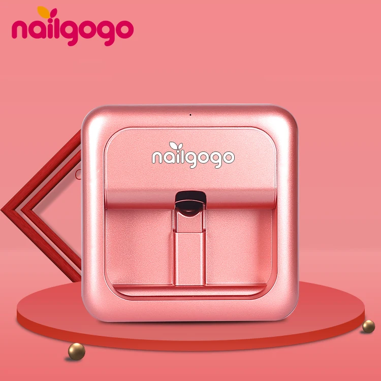 

Professional manicure set nails gel polish wifi smart mini mobile finger nail art printer machine nail printer precoat