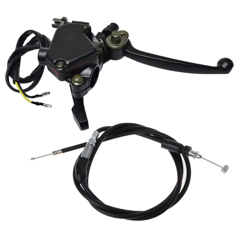 

ATV Throttle with Dual Brake Lever Assembly for 22mm Handlebar 50cc 90cc 150cc Dropship