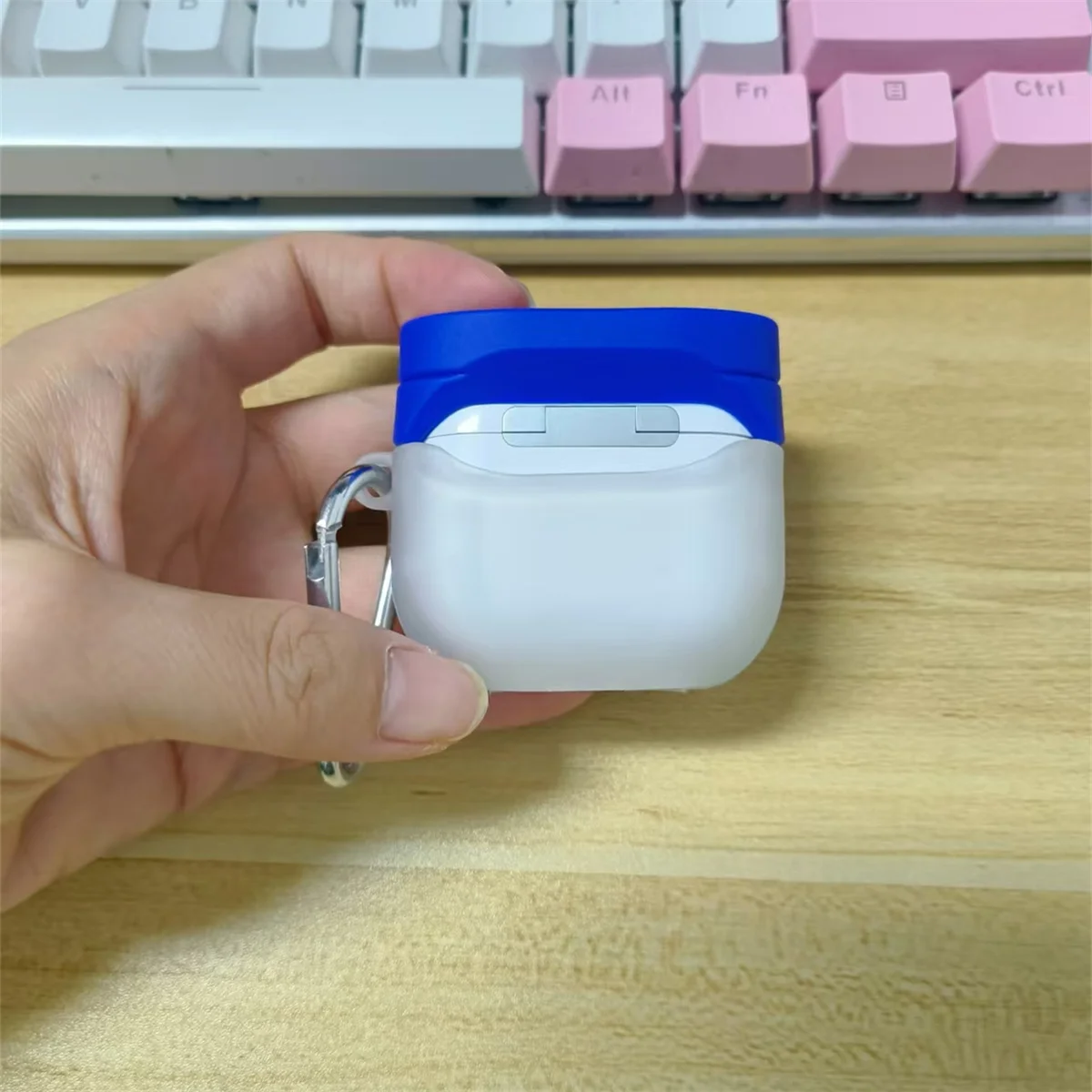 Cover for AirPods 4th Generation Popular Design Silicone Earbuds Case Airpods 4 with Hook Front LED Visible Boys Girls