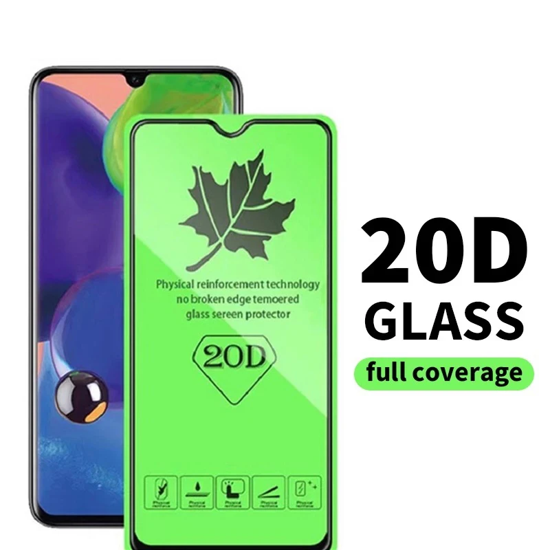 

20D High Definition Explosion Proof For Xiaomi Poco X2 X3 M3 F3 M2 F2 GT Pro Nfc C3 C31 Full Screen Coverage Tempered Glass Film