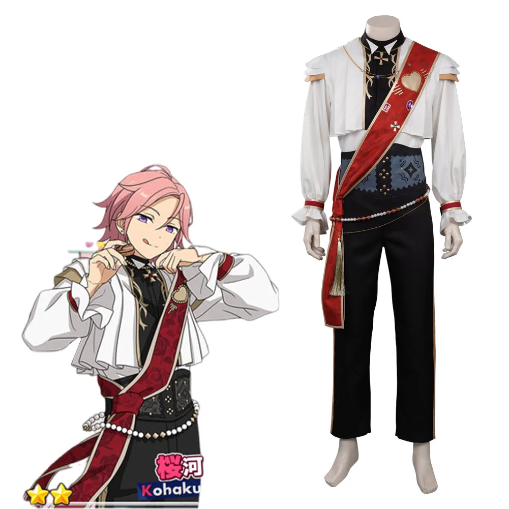 

Ensemble Stars es2 KAZEHAYA TATSUMI Ayase Mayoi Oukawa Kohaku Cosplay Costume Outfits Halloween Carnival Suit