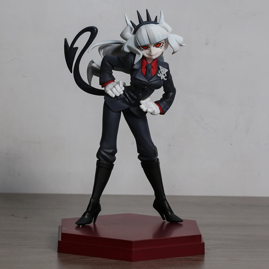 

17cm Helltaker Lucifer PVC Figure Model Desktop Collection Decoration Toy