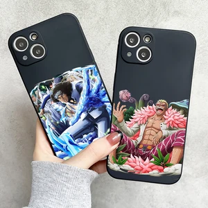 one piece anime phone case for funda iphone 11 12 13 pro max mini x xr xs se 2020 6 7 8 plus soft celular coque silicone cover free global shipping