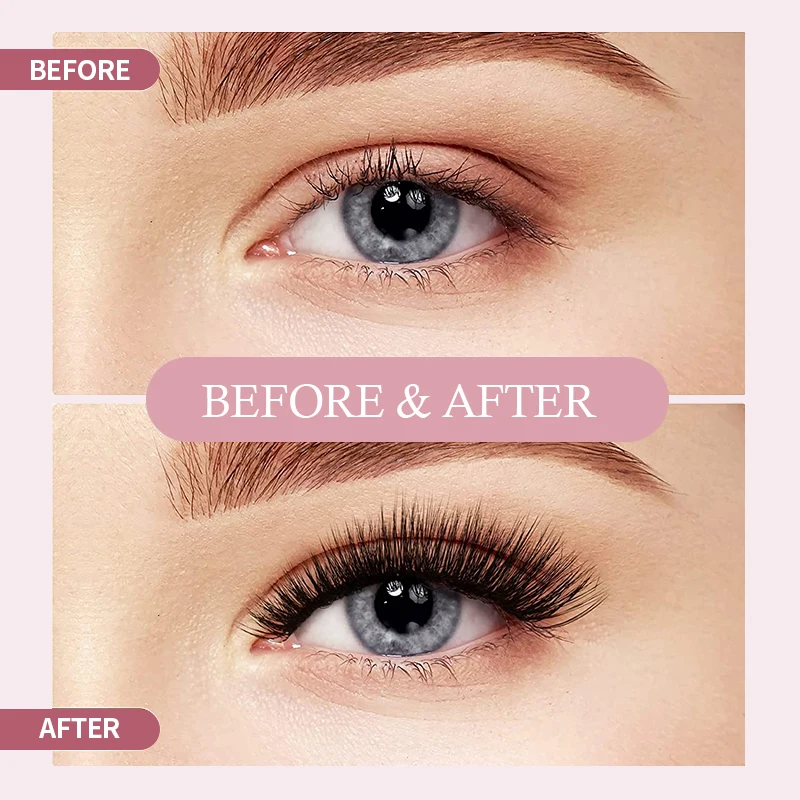 Самоклеящиеся накладные ресницы FAIRYTIS 8 рядов 10-16 мм