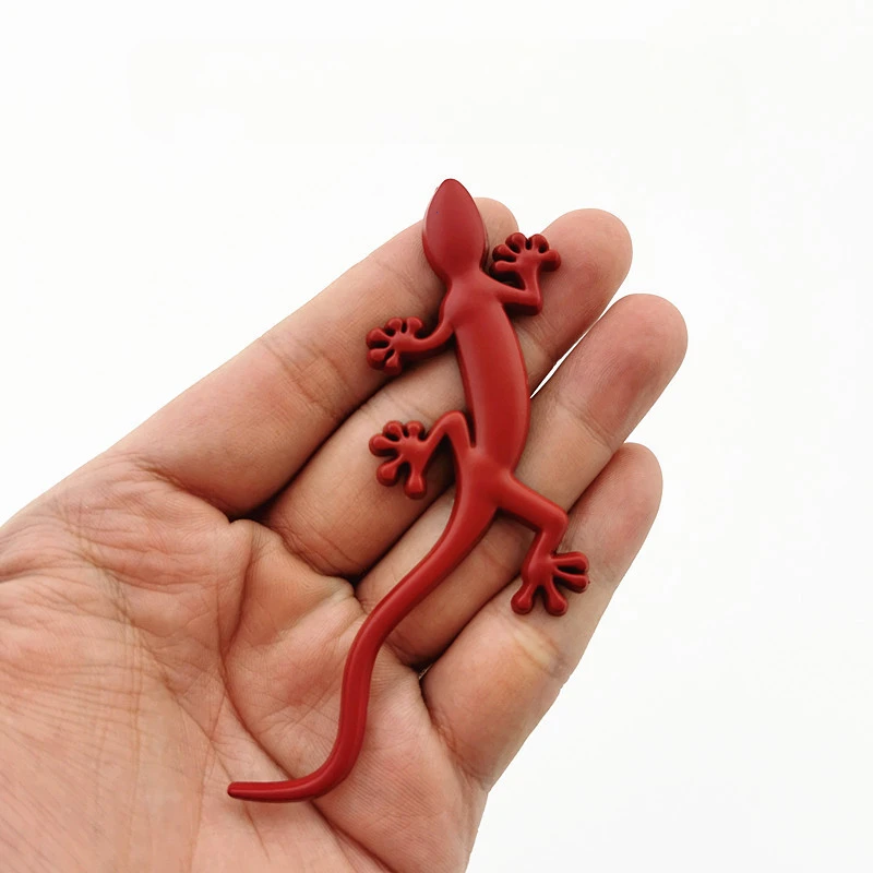 

3D металлическая эмблема кузова багажника Gecko Lizard, наклейка, наклейки для Audi Quattro A3 A4 A5 A6 Q3 Q5 Q7, аксессуары для стайлинга автомобилей