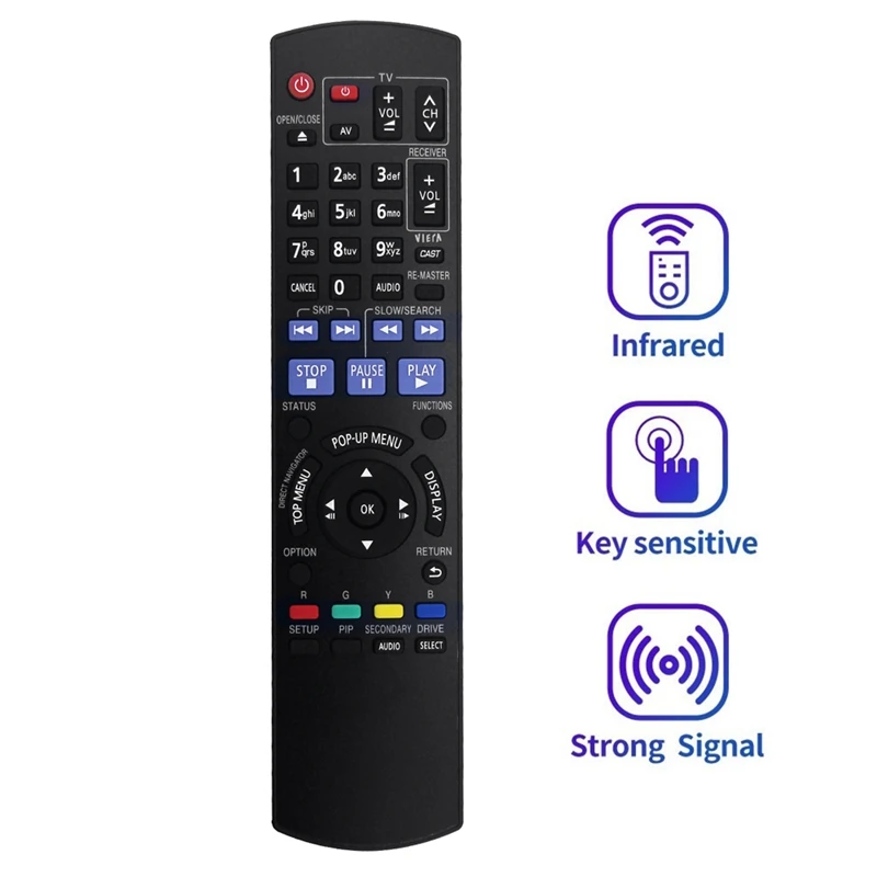 Сменный пульт дистанционного управления N2QAYB000380 для Panasonic BLU-RAY магнитола детали