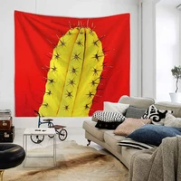 new nordic beach towel pineapple cactus tapestry multifunctional tapestry wall hanging tapestry wall hanging wall decor bedroom