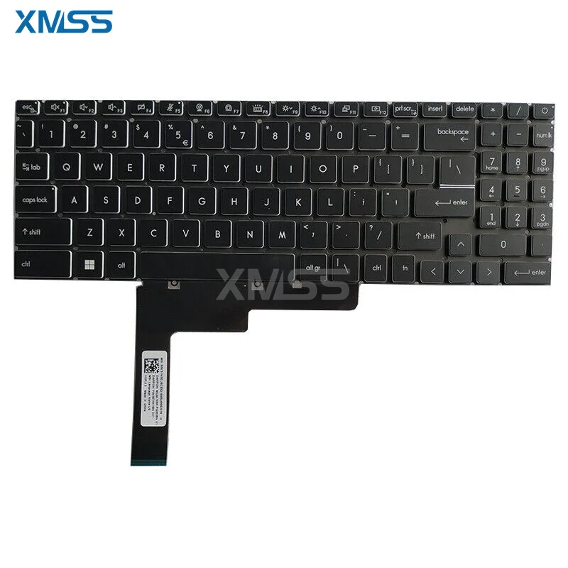 

US Keyboard for MSI CreatorPro M16 Z16P MS-15G1 Z17 Z17HX MS-17N1 17N2 Backlit