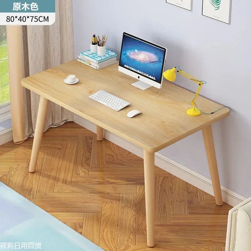 

SH AOLIVIYA Desk Simple Home Student Study Desk Rent Bedroom Computer Desk Office Solid Wood Office Desk