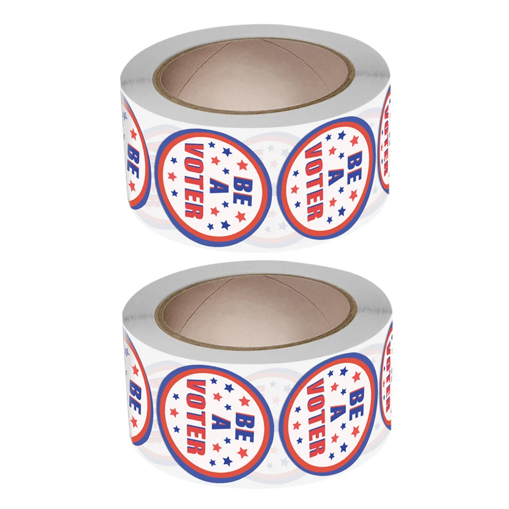 

Stickers Sticker Day Sealamerican Independencedecals Label Patriotic Roll 4Th July Star Kids Party Gift Rolls Flag Paper Packing