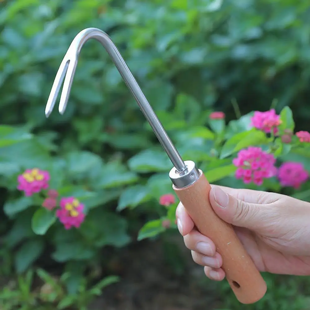 

Weeder искусственная Длинная Деревянная Ручка для уличной садовой травы, Многофункциональный ручной резак для удаления прополки, Съемные Инструменты