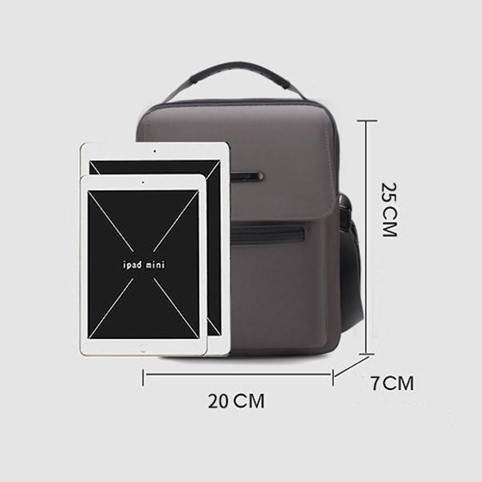 Casual Messenger Shoulder Bag Travel Office Business Satchel Bag For Shopping Outgoing