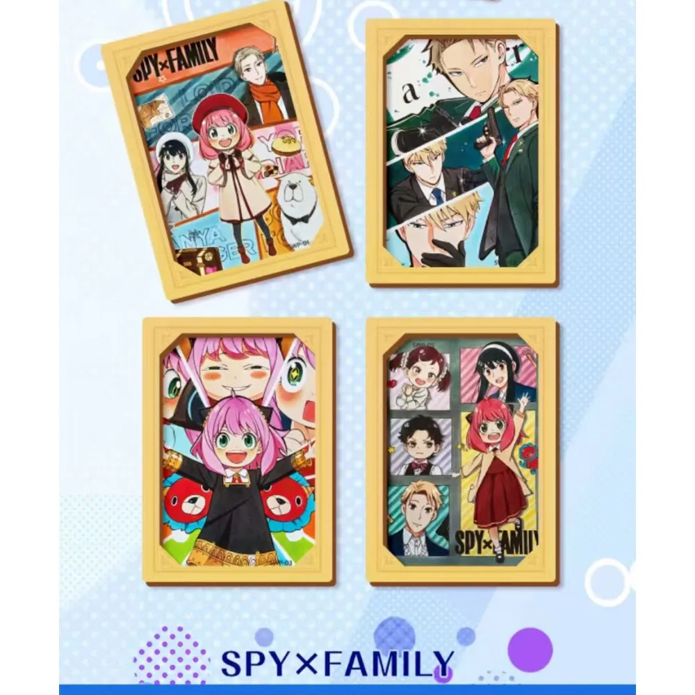 Коллекционные карты SPY×FAMILY, персонажи аниме, редкая ограниченная серия, Anya Forger EXP, металлические рельефные карты в форме арахиса, детский подарок на день рождения (art.: 3920cb35a231d) - 3920cb35a231d