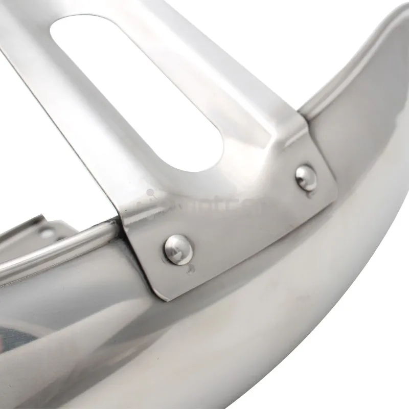 Мотоцикл передний защитный чехол для крыла заднюю крышку хромированныей