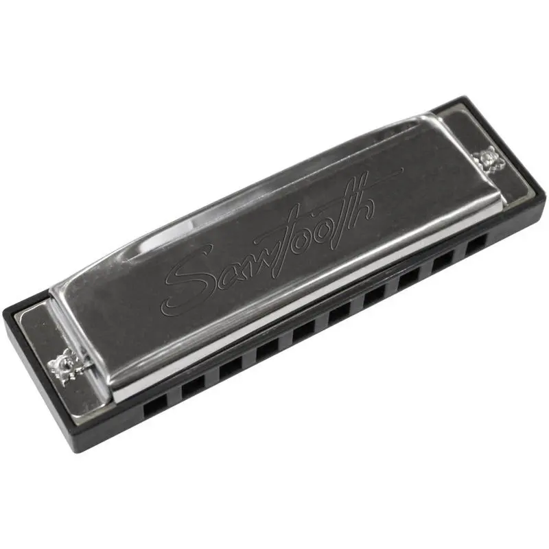 

Fantastic Plated Screamer Harmonica, G Key, with Case and Cloth, Perfect for All Skill Levels, 155 Characters.