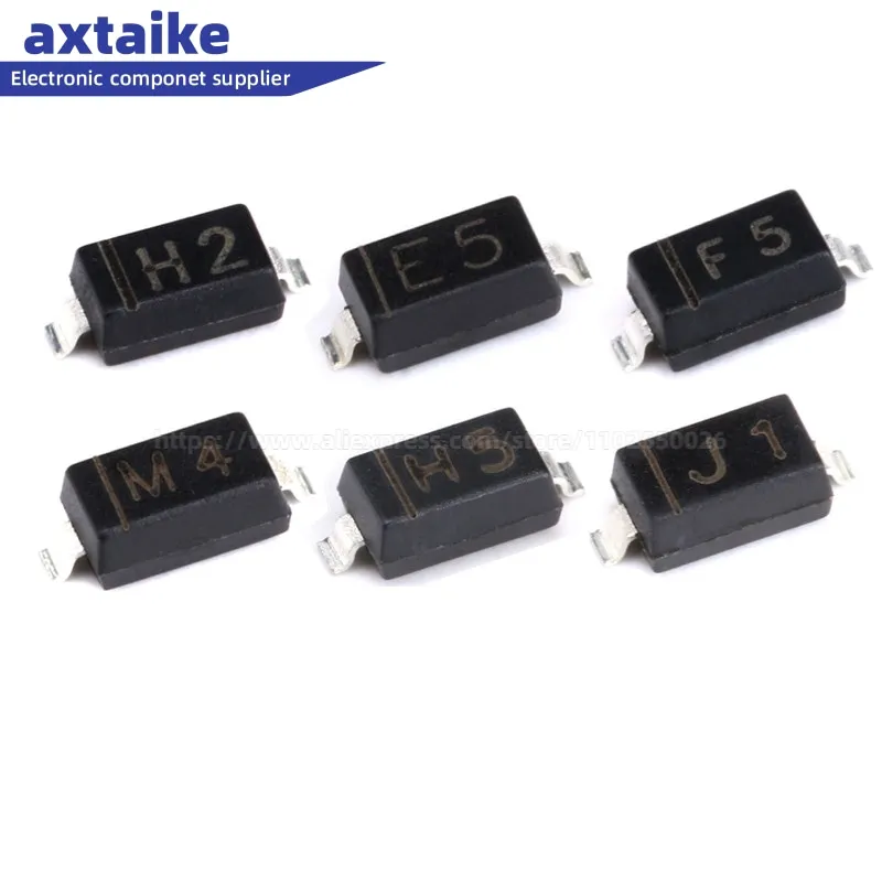 

50pcs MMSZ5259B MMSZ5256B MMSZ5252B MMSZ5246B MMSZ5245B MMSZ5242B MMSZ5241B MMSZ5240B MMSZ5239B MMSZ5235B 0.35W SMD Zener Diode