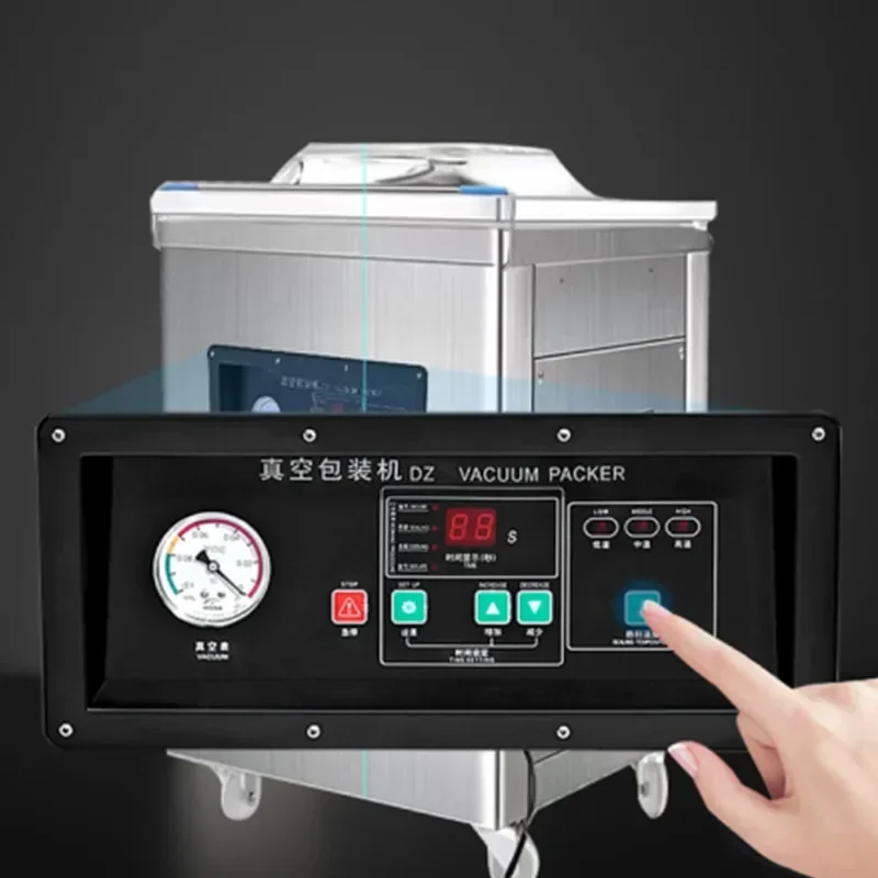 Автоматическая машина для вакуумной запайки пищевых продуктов вакуумная