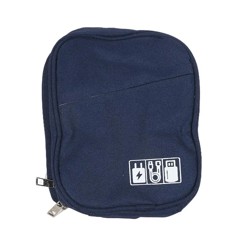 

Портативный органайзер из оксфорда для кабелей и наушников