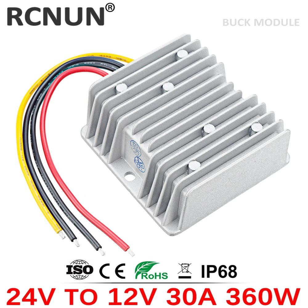 Понижающий преобразователь постоянного тока RCNUN с 24 В на 12 10 А 15 20 30 Вольта