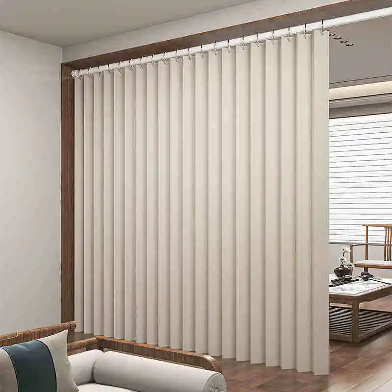 

Льняные складные магнитные шторы для дверей