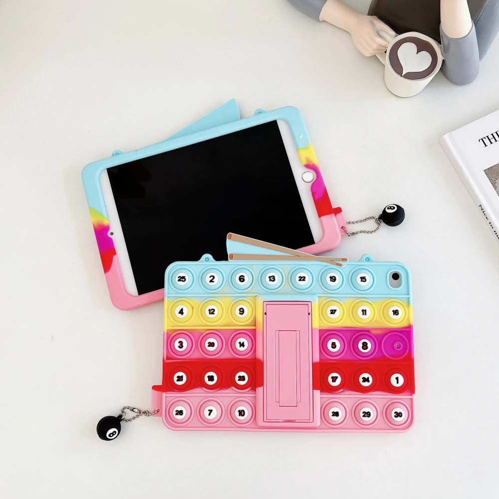 

Bubble Case for IPad 5th 6th Generation Air 1 2 3 4 9.7 10.9 iPad 7 8 9 10.2 Mini 6 Tablet Cover for iPad Pro 11 with Stand
