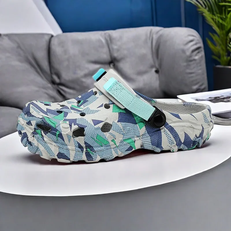 Sneakair/летние мужские тапочки известного бренда мужская обувь противоударные