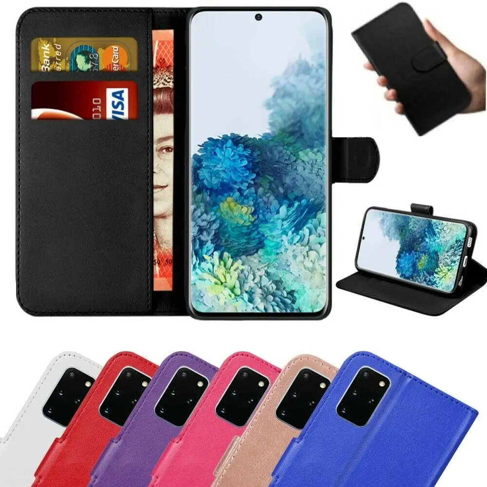 

For Samsung Galaxy S8 S9 S20 S21 Ultra Plus Case Cover Leather Wallet Book Phone