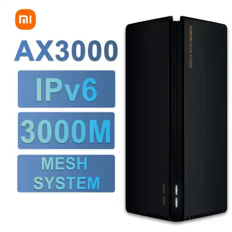 Wi-Fi роутер Xiaomi Ax3000, усилитель сигнала, усилитель сигнала, Wi-Fi 6 Nord Vpn Super Mesh 5 ГГц, 2022