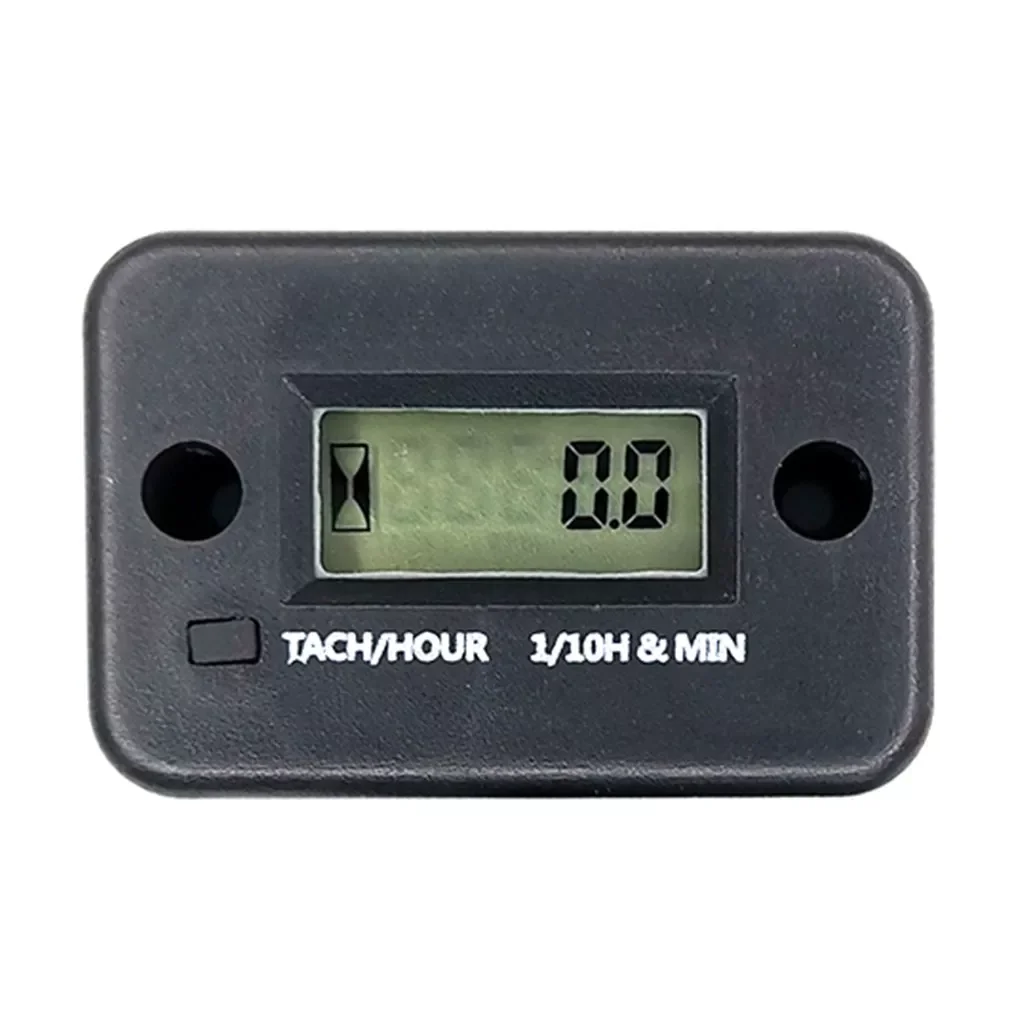 

DJ-A03 2 Hour Meter LCD Display Portable Tachometer Timer Chainsaw Tachometer Digital Engine Chronograph