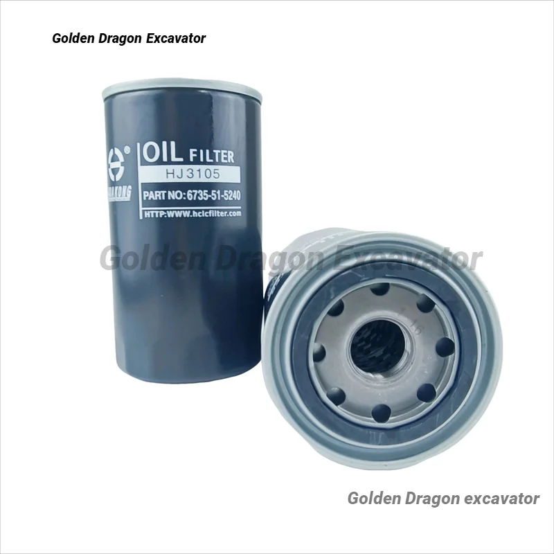 Для запасных частей двигателя Komatsu для экскаватора PC200 pc228 элемент фильтра