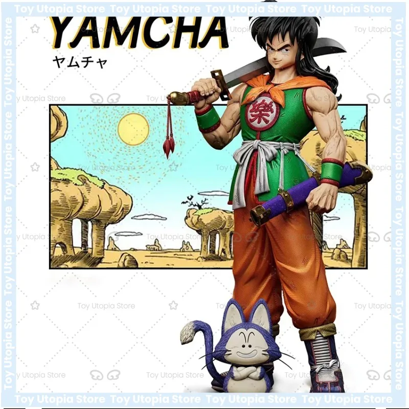 Фото Фигурка Dragon Ball, 33 см/12,99 дюймов, Пуар Ямча, коллекционная статуэтка из ПВХ, серия Mol Toys, подарки, в наличии. №4