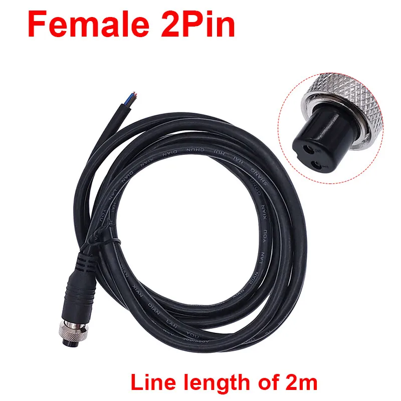 

CNMAWAY GX12 водонепроницаемые кабельные разъемы M12 2Pin 3Pin 4Pin 5Pin 6Pin черные