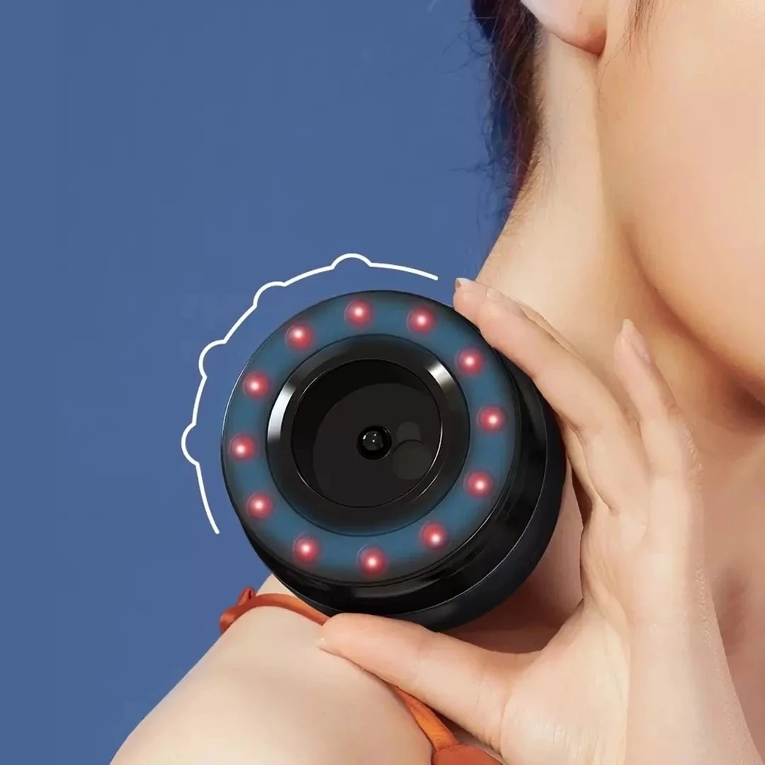 

New Portable Left Point Intelligent Magnet Therapy Xiaomi Cupping Massager Vacuum Suction Cups Guasha Scraping Heating Massage